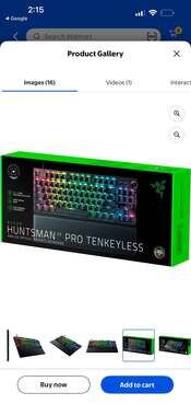 Razer Huntsman V3 Pro Tenkeyless Analog Optical Esports Keyboard